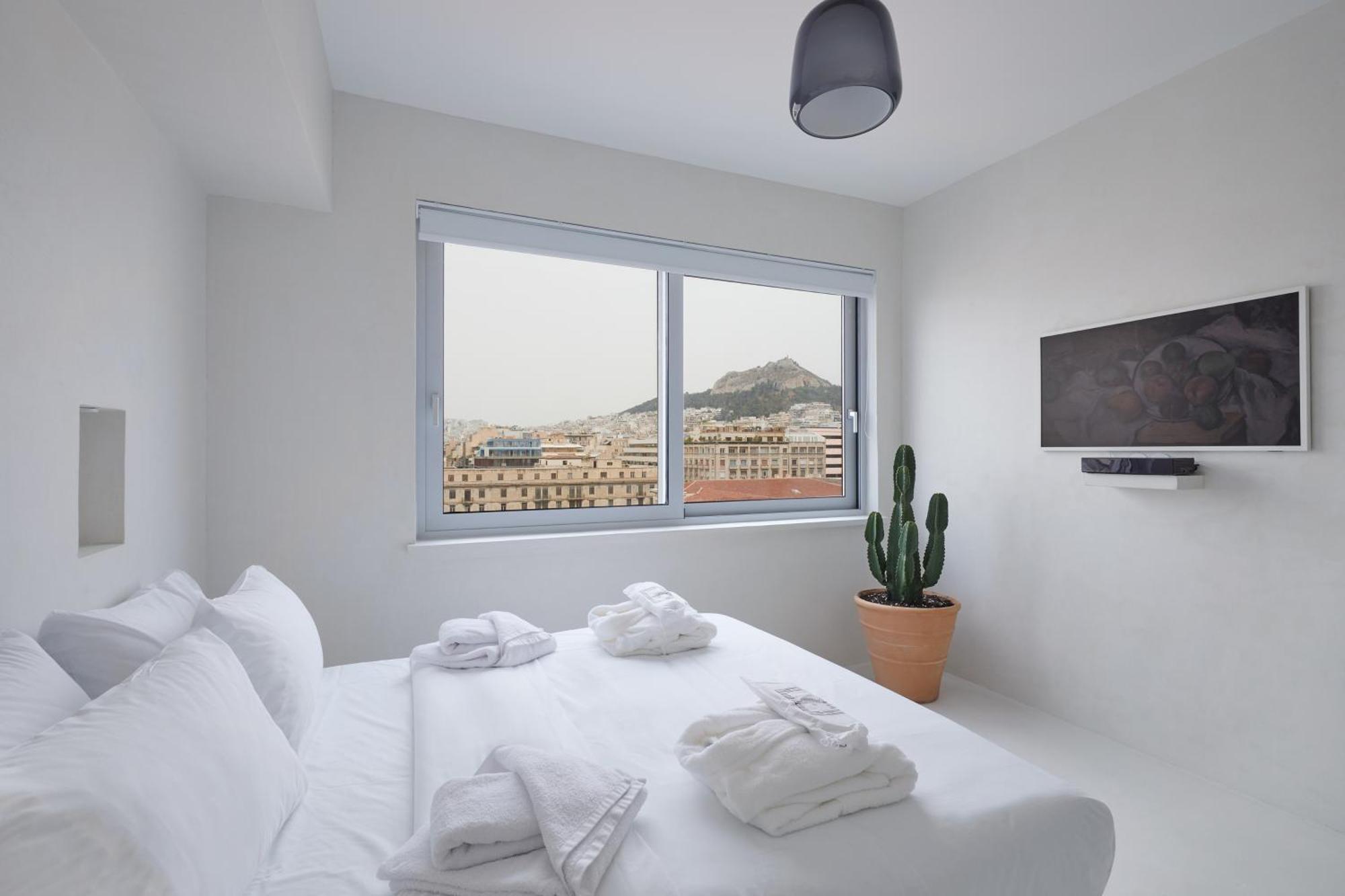 Athens Penthouse Boutique Aparthotel - Acropolis Lycabettus City View Exteriör bild
