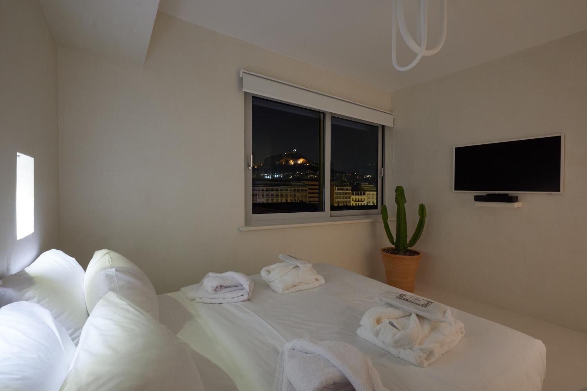 Athens Penthouse Boutique Aparthotel - Acropolis Lycabettus City View Exteriör bild
