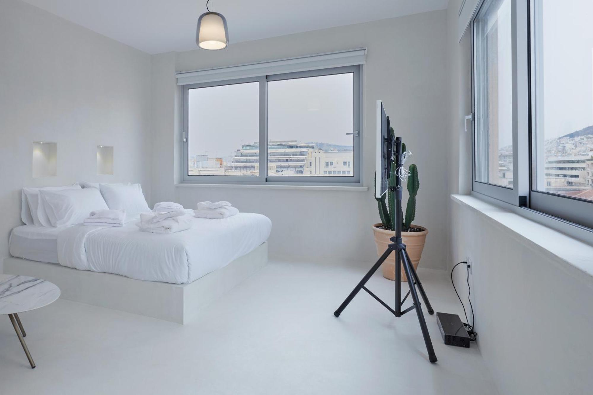 Athens Penthouse Boutique Aparthotel - Acropolis Lycabettus City View Exteriör bild