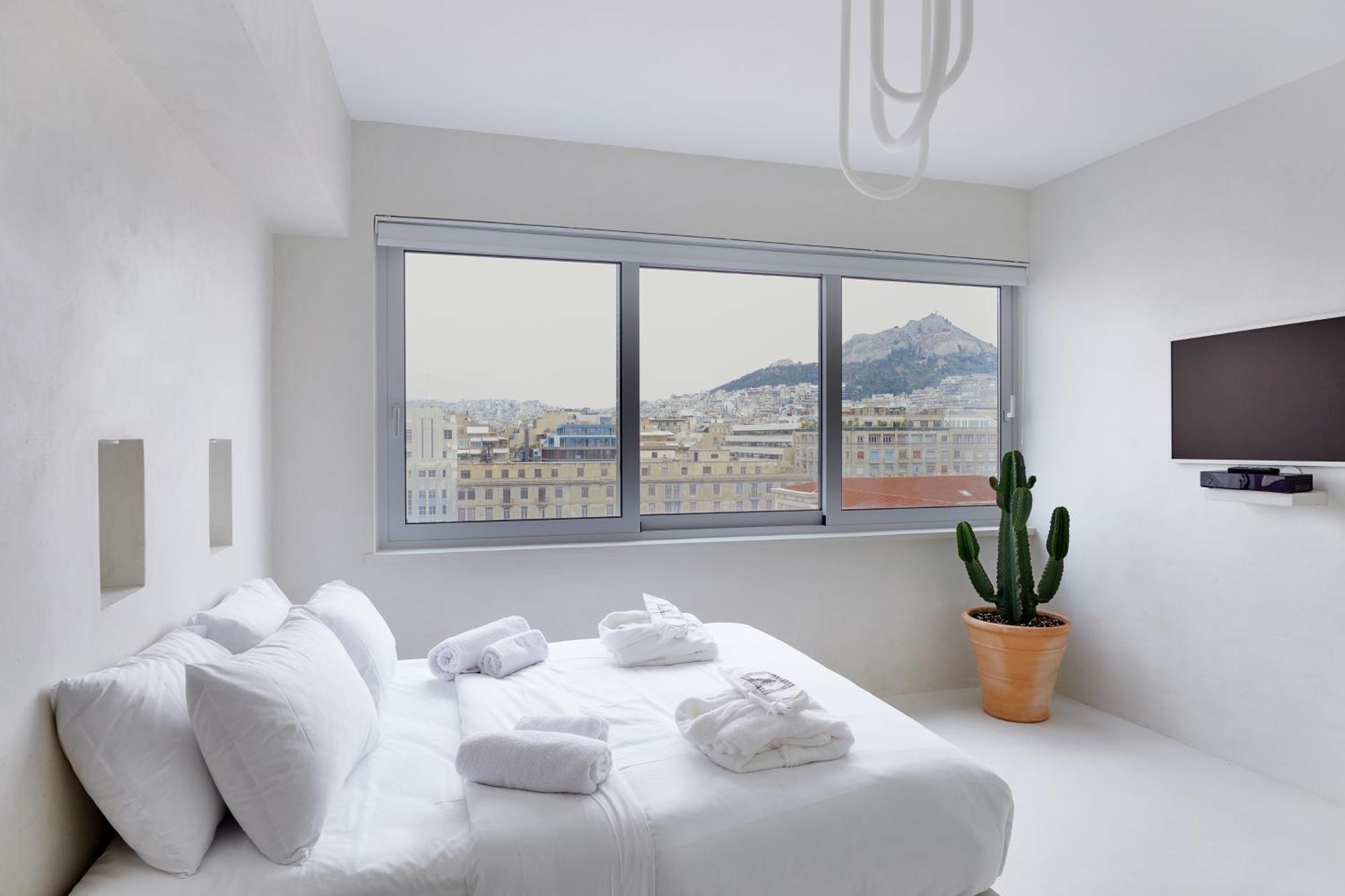Athens Penthouse Boutique Aparthotel - Acropolis Lycabettus City View Exteriör bild